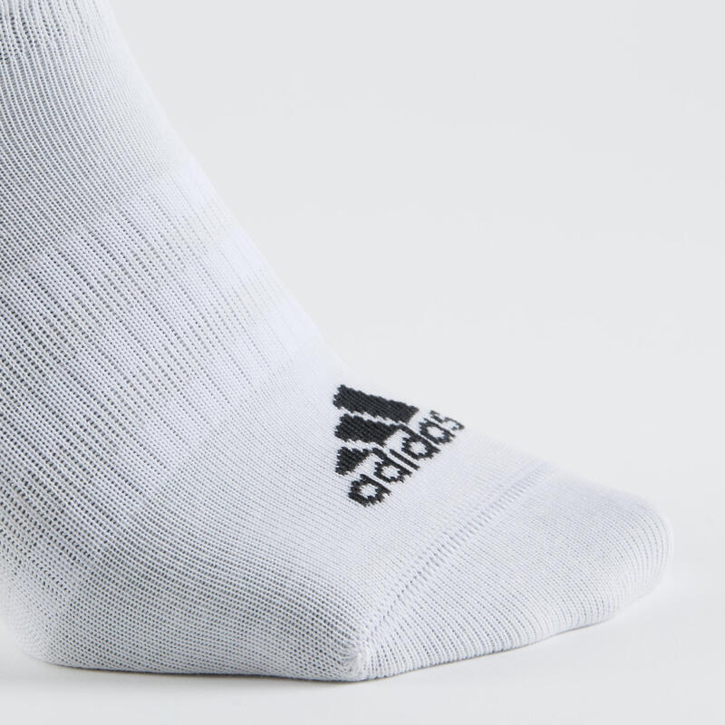 adidas Chaussettes de Basketball/Football en Maille Filet Mixte