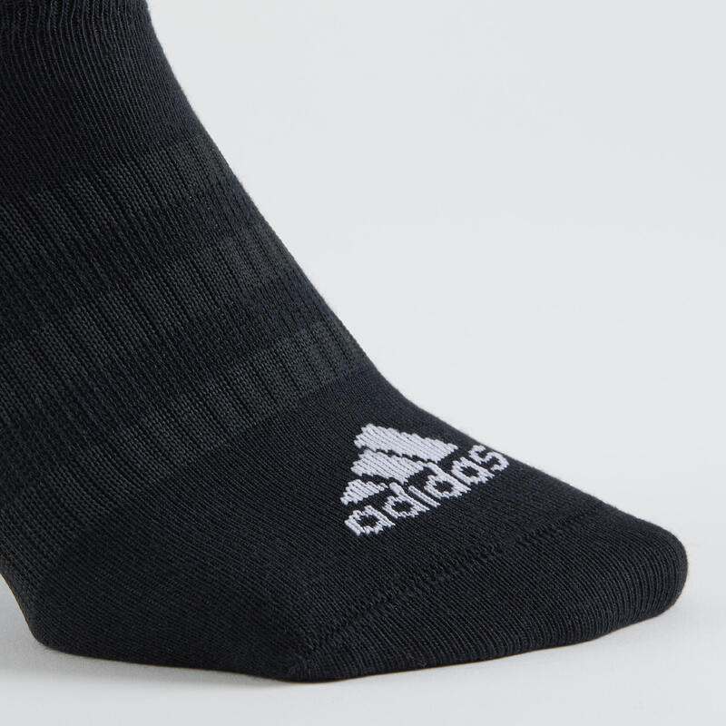 adidas Lot de 3 paires de chaussettes basses homme Light IC9529 Noir 