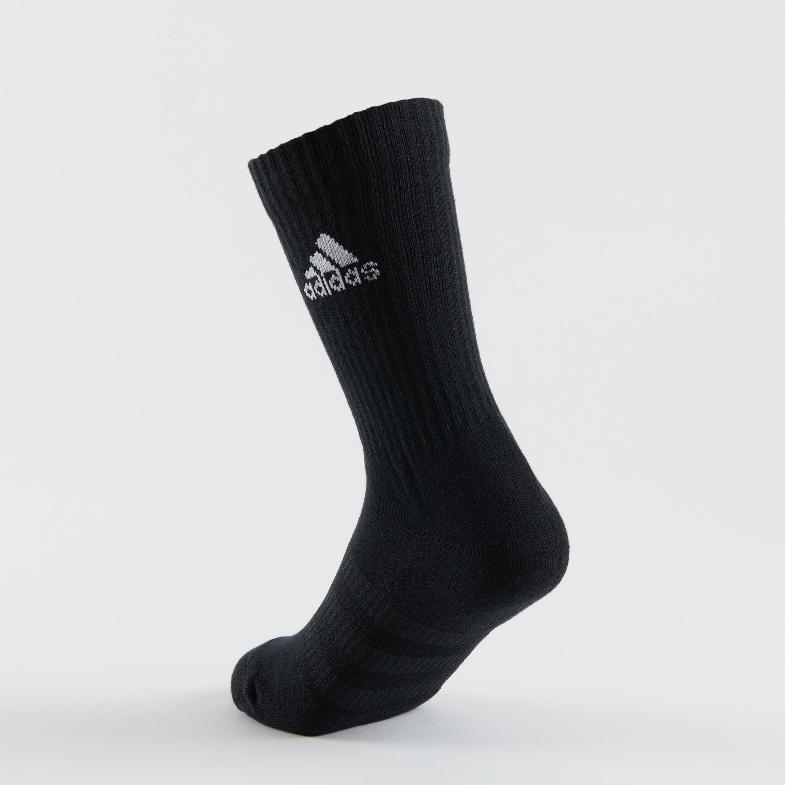 High Sports Socks Tri-Pack - Grey/White/Black 7/14