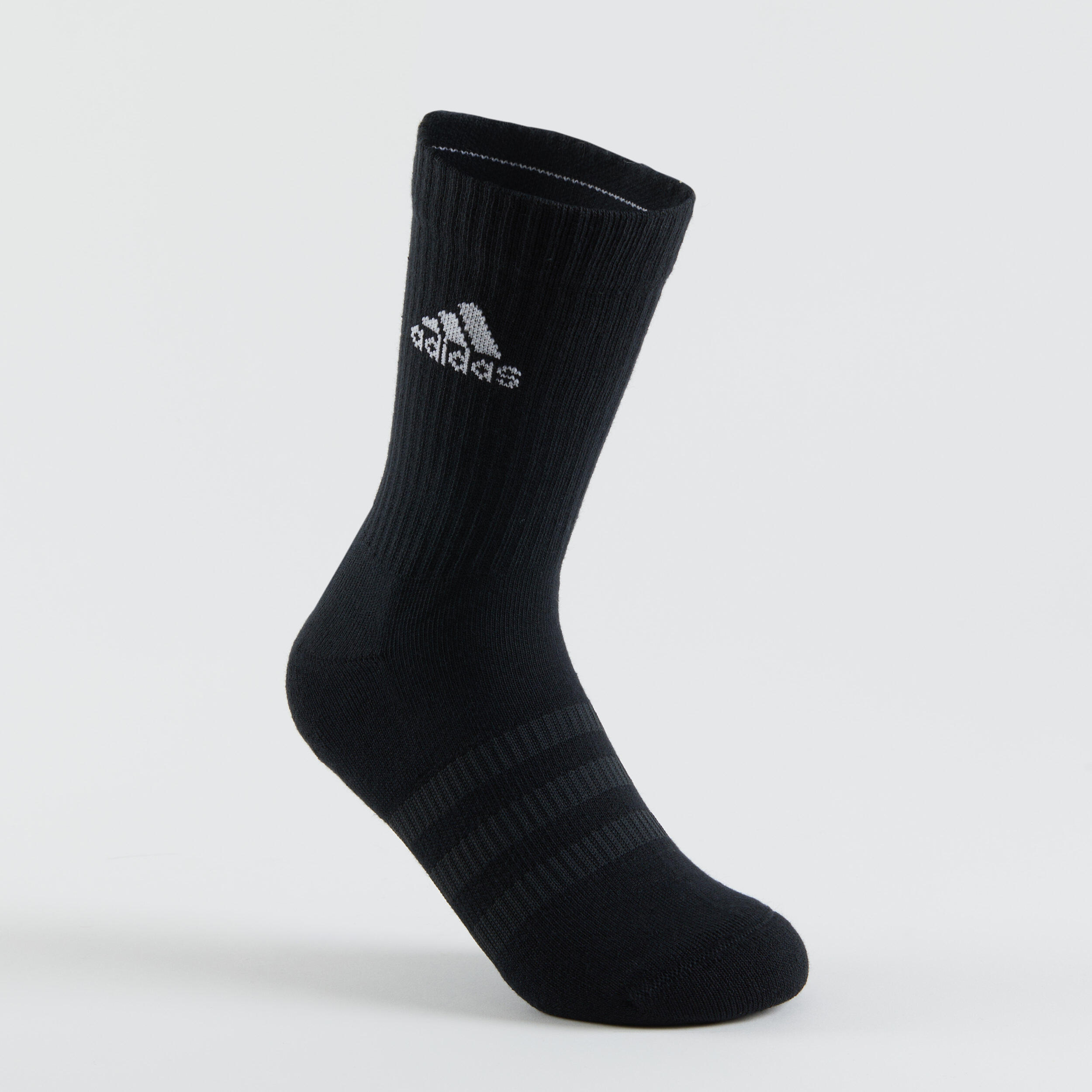 High Sports Socks Tri-Pack - Grey/White/Black 4/14