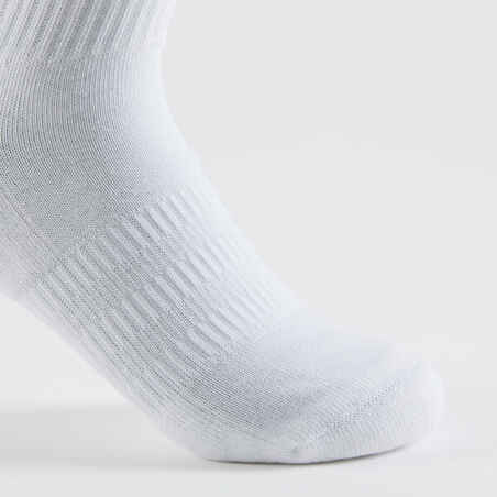 High Sports Socks Tri-Pack - Grey/White/Black