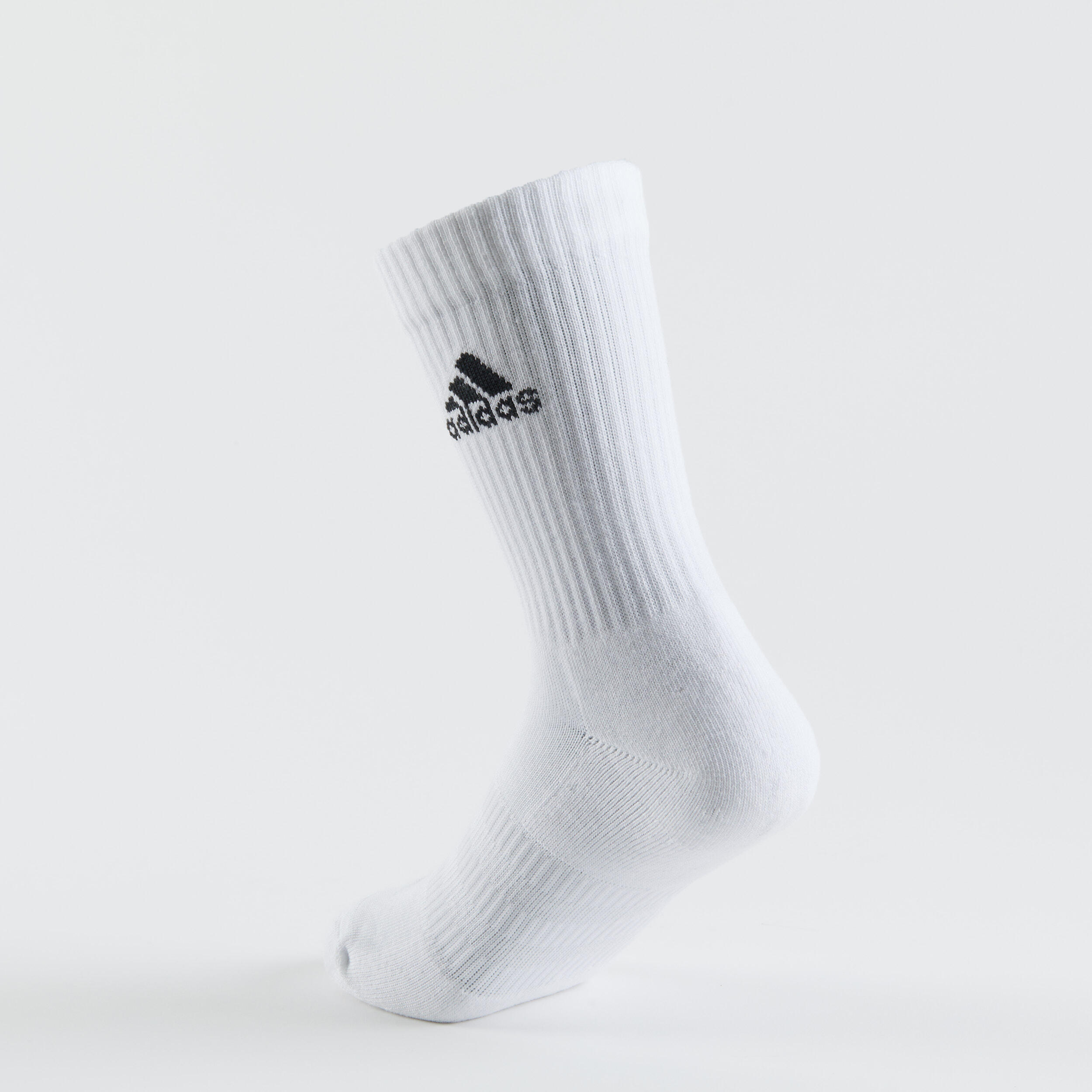 High Sports Socks Tri-Pack - Grey/White/Black 6/14