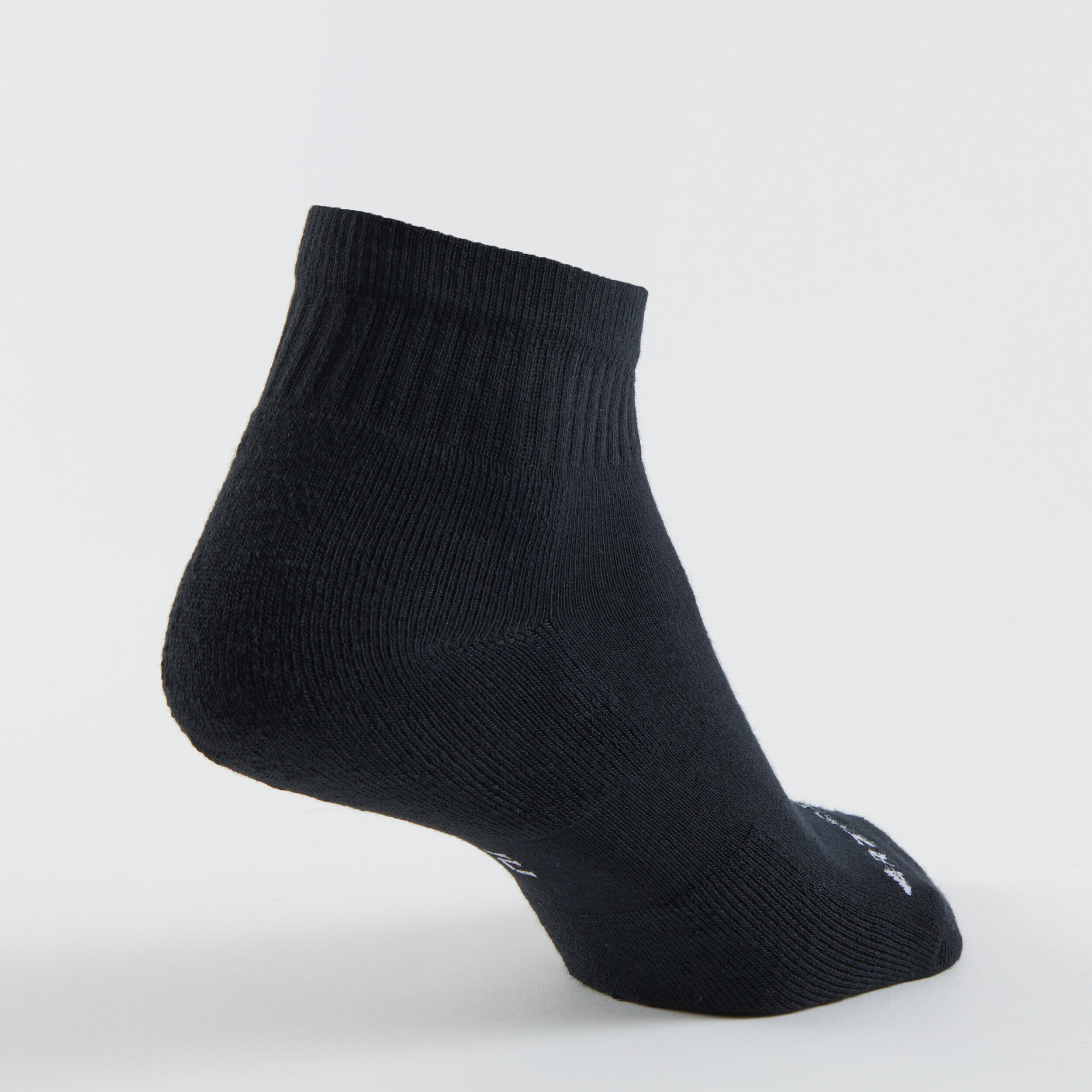Mid Tennis Socks RS 100 Tri-Pack - Black 4/5