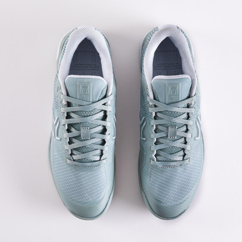 Pánské tenisové boty na všechny povrchy TS990 Fast Pro zelené