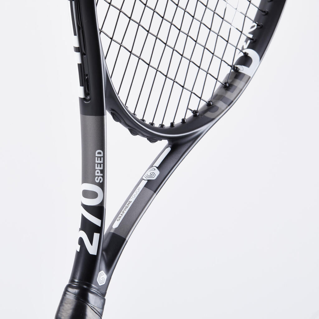 Adult Tennis Racket Speed GTouch 270 - Black