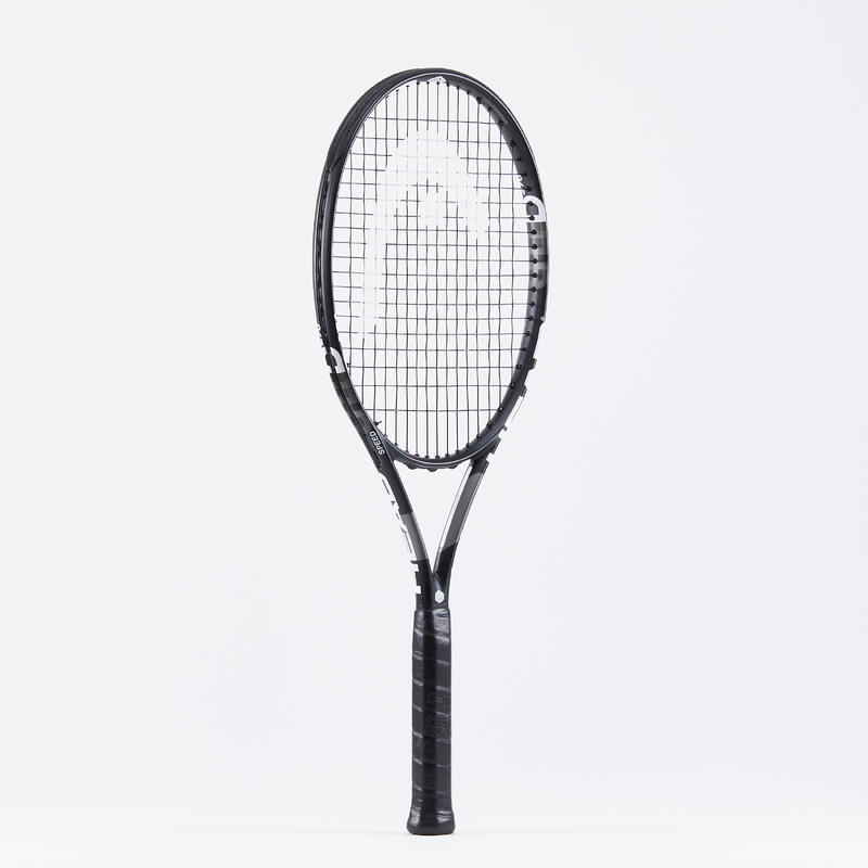 Rachetă Tenis Speed GTouch 270 Negru-Alb Adulți