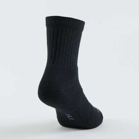 Шкарпетки дитячі RS 500 високі 3 пари чорні/сірі
