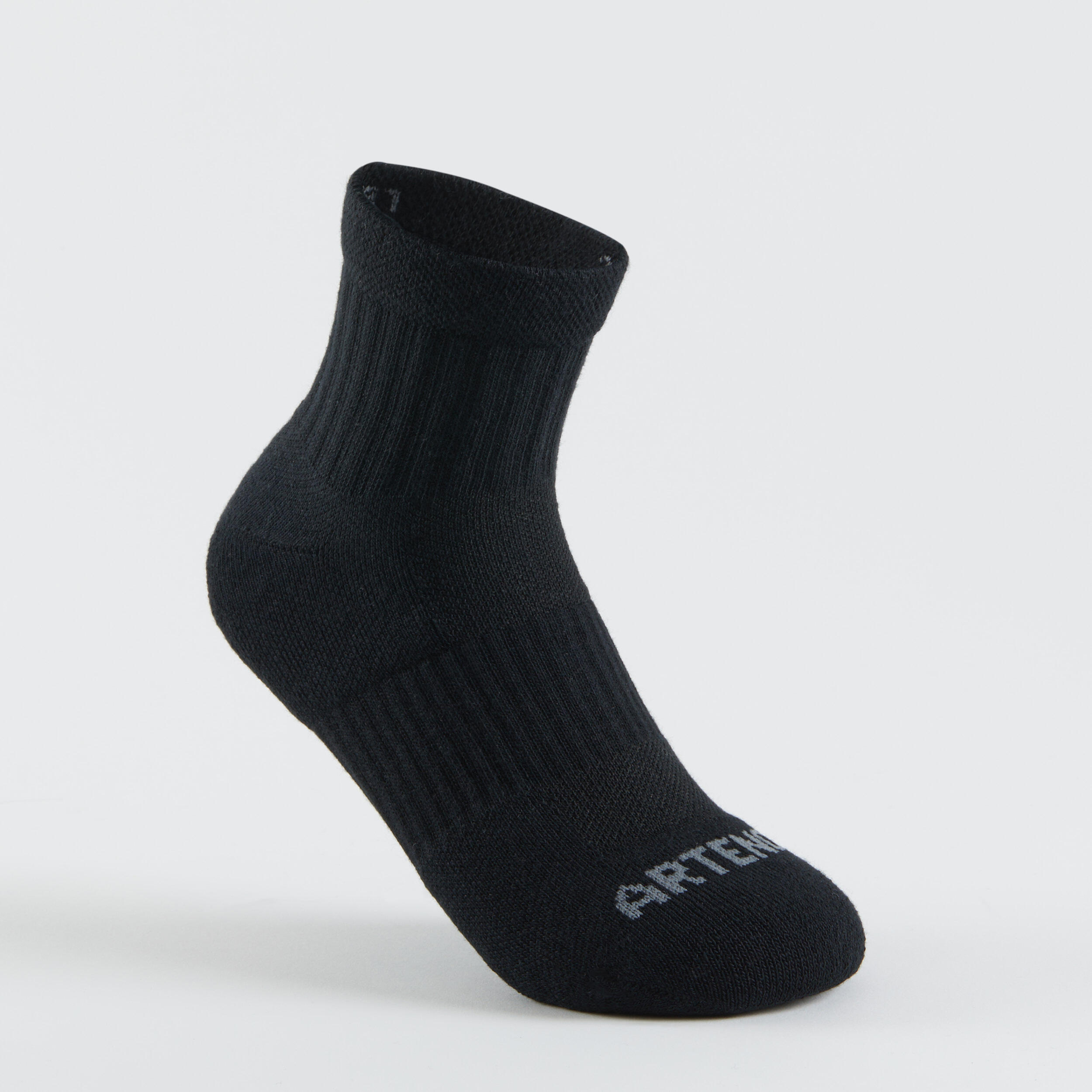 RS500 sports socks - Kids - smoked black - Artengo - Decathlon