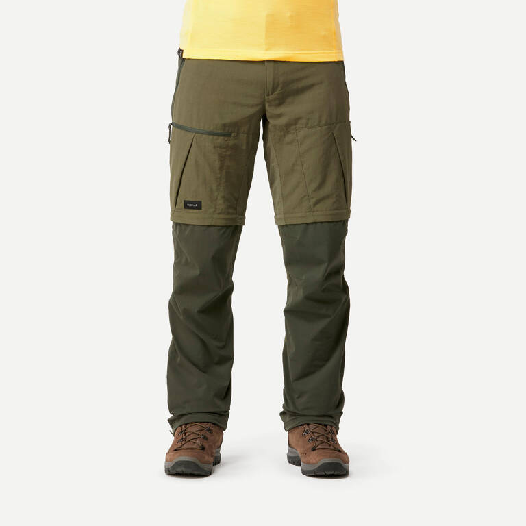 Men's Modular Trekking Trousers MT500 Khaki