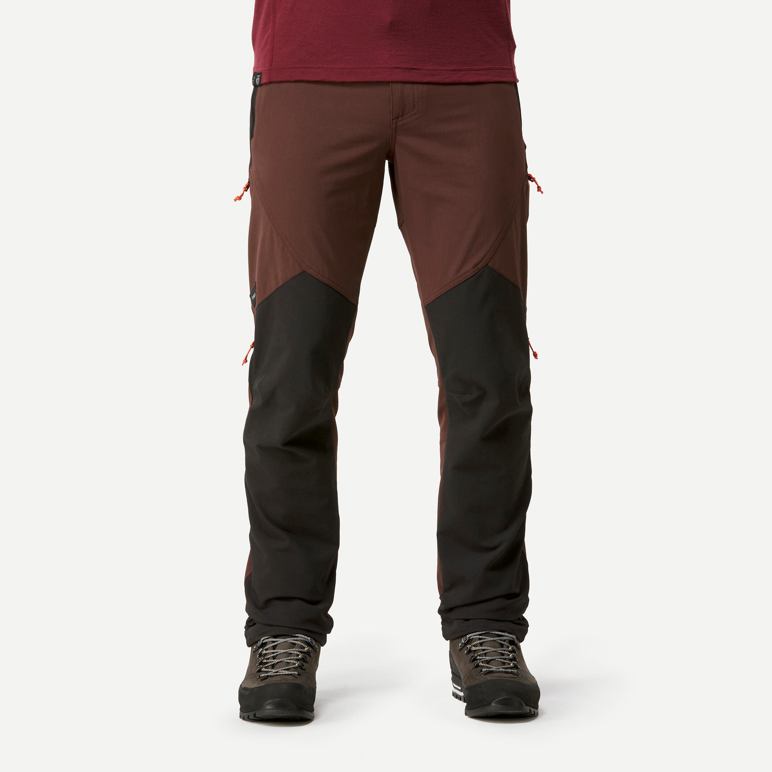 Pantalon de montana y trekking perlante y cortaviento Hombre Forclaz MT900 Decathlon