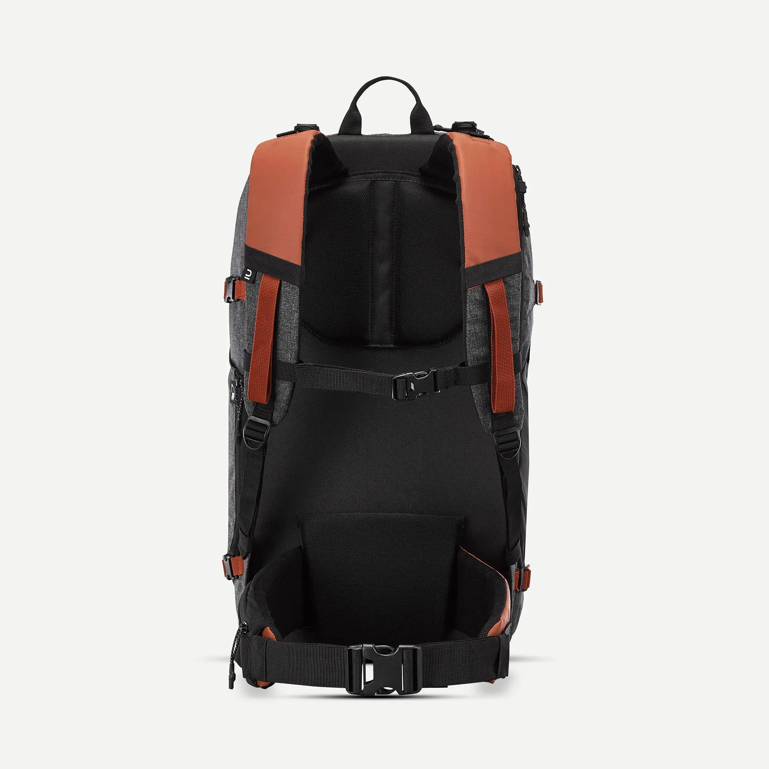Travel Backpack 500 Oraganizer 40L Orange -  5