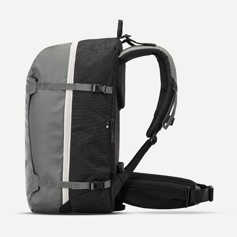 Rucsac Trekking călătorie TRAVEL500 ORGANIZER 40L Kaki 