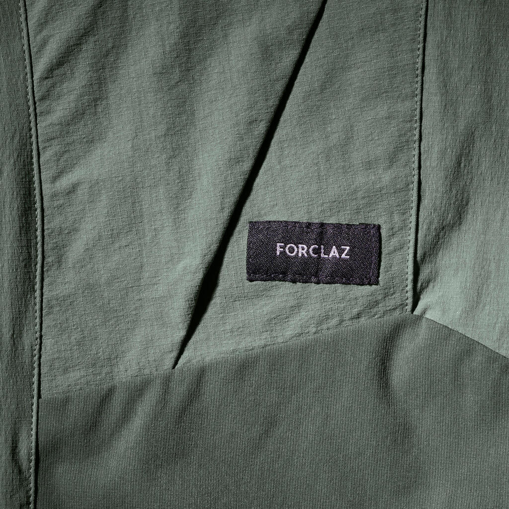 Women’s mountain trekking water-repellent trousers - MT500 - Grey