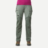 Women Trekking Trousers MT500 Mint Green