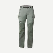 Pantalon Rezistent Trekking la munte MT500 Kaki Damă