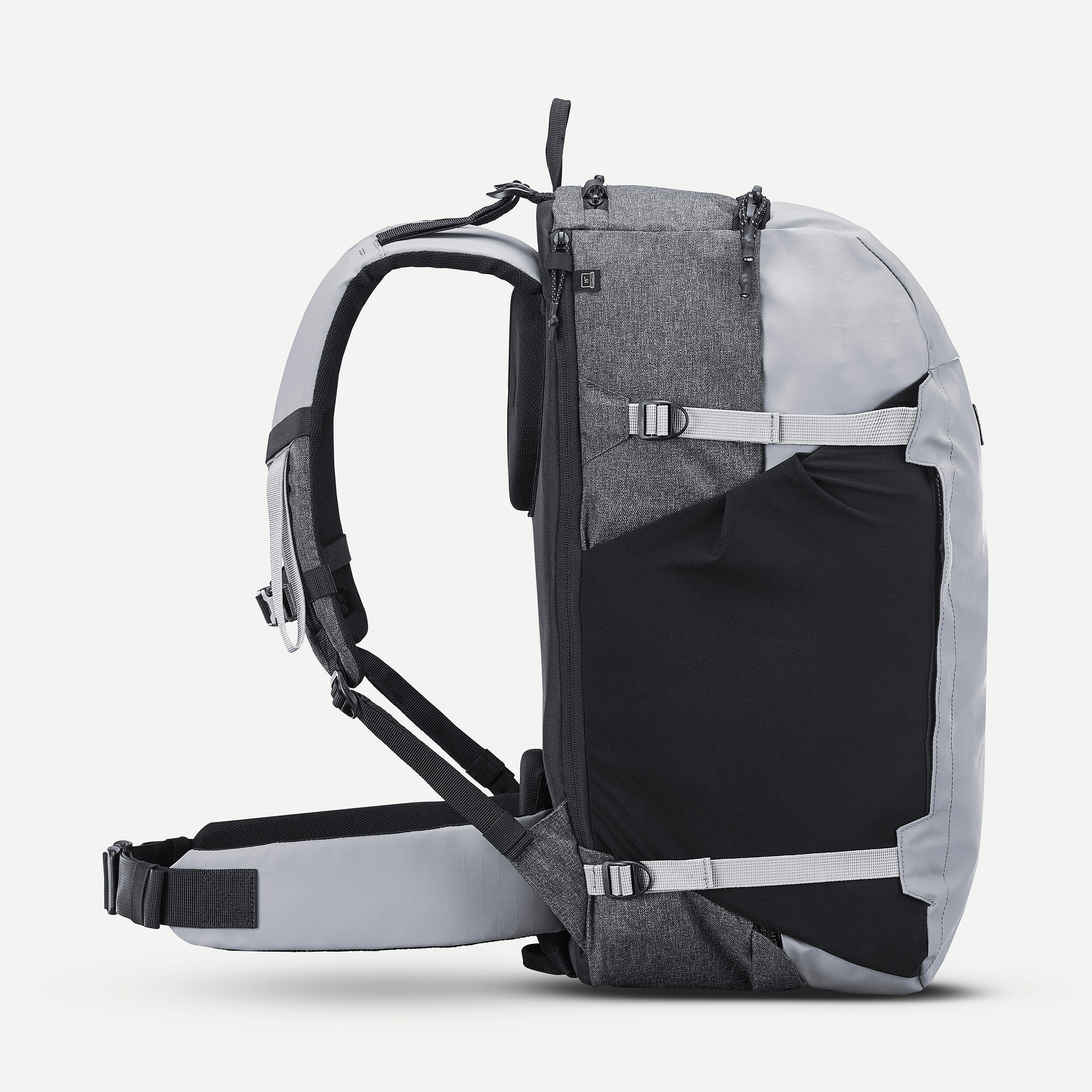 Travel Backpack 40 L - Travel 500 ORGANIZER Grey 3/10
