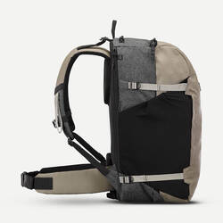 Travel Backpack 40 L - Travel 500 ORGANIZER Beige