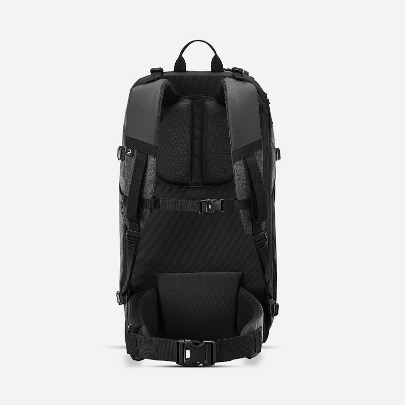 Rucsac Trekking călătorie TRAVEL500 ORGANIZER 40L Negru