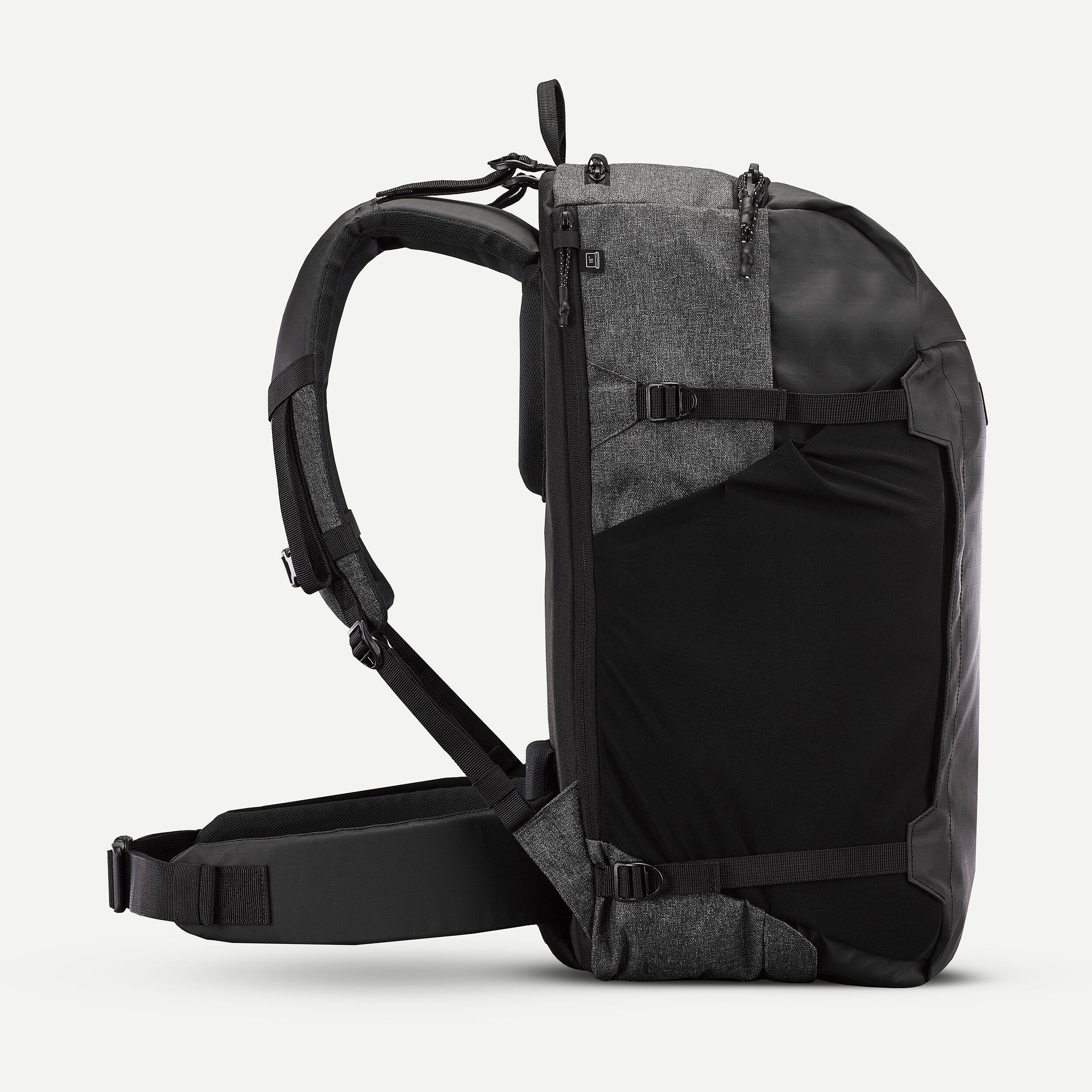 Travel Backpack 40 L - Travel 500 ORGANIZER Black 4/10