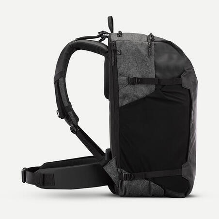 Sac à dos de voyage 40L noir - Travel 500 ORGANIZER