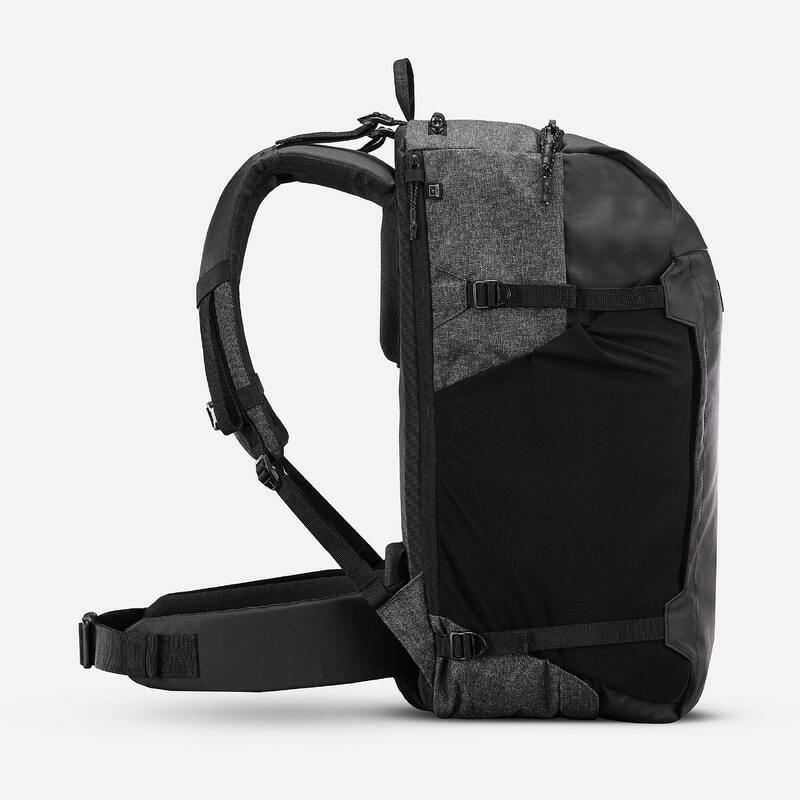 Reiserucksack Backpacking - Travel 500 Organizer - 40 L schwarz