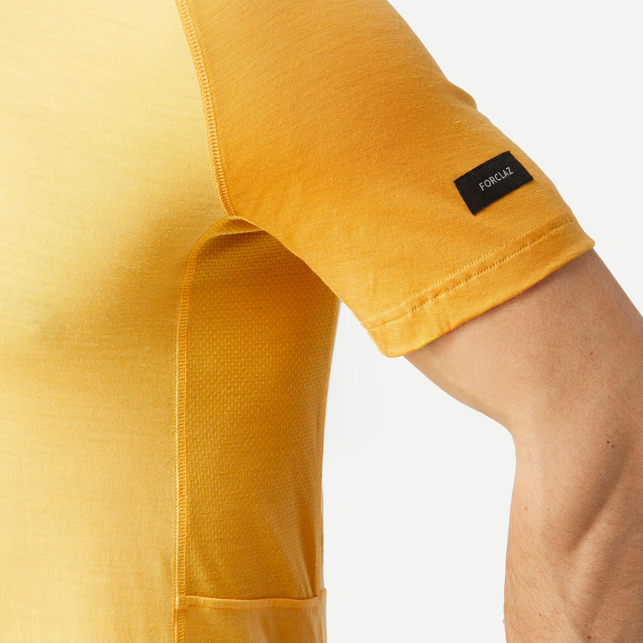 Men's Short-sleeved Merino Wool Trekking T-shirt  - MT500 2/6