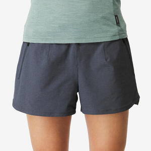 Pantalón corto de montaña y trekking Mujer Forclaz Travel 900