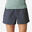 Korte trekkingshort voor dames TRAVEL 900 blauw