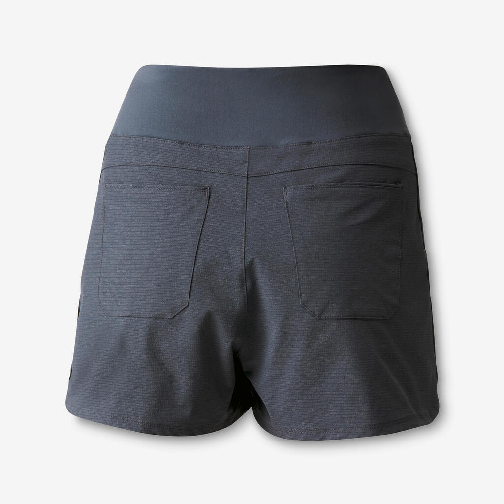 Short court de trekking Femme - TRAVEL 900 bleu