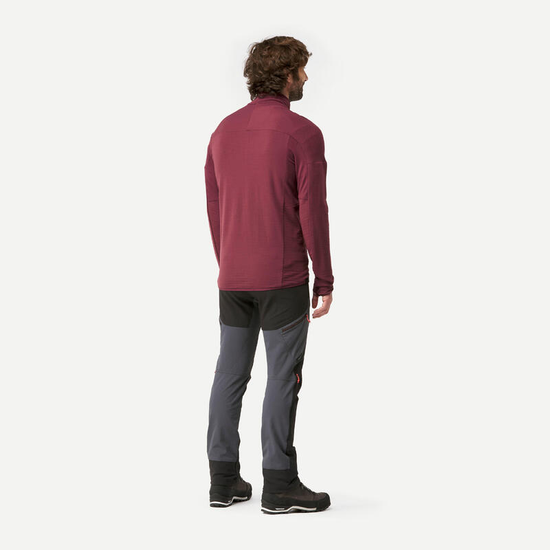 Casaco térmico de trekking lã merino MT900 - Homem