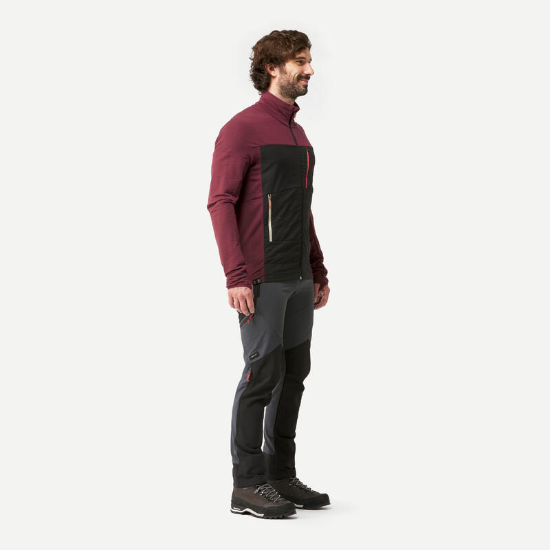 Casaco térmico de trekking lã merino MT900 - Homem