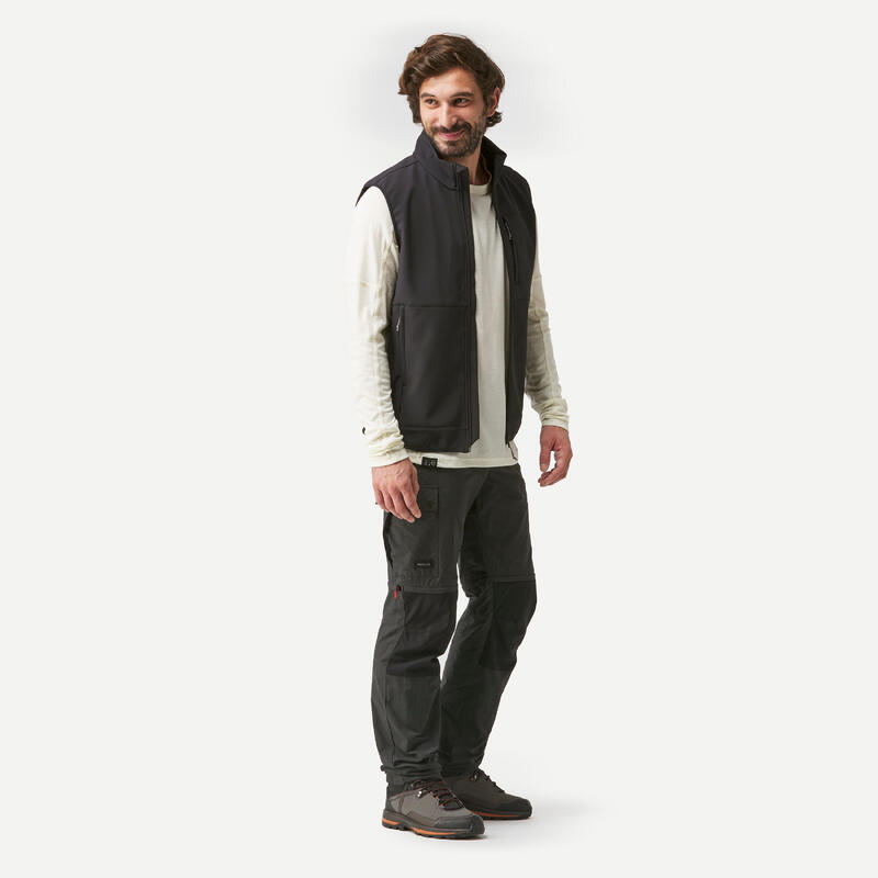 Férfi softshell mellény, szélálló - MT100