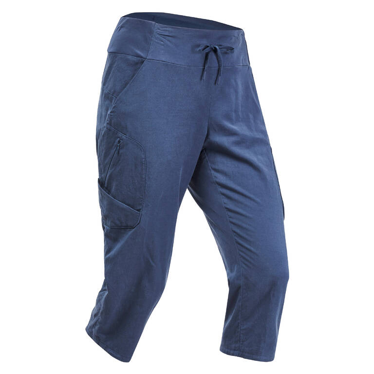 Women's Cropped Hiking Trousers - NH500