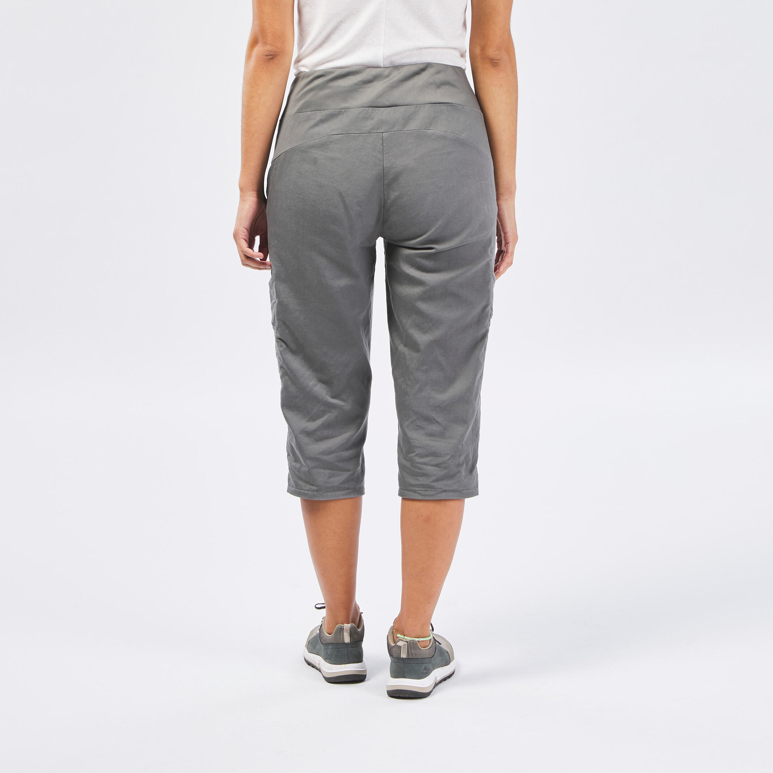 Women s Cropped Hiking Trousers NH500 Decathlon