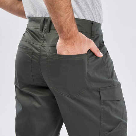 Pantalón de montaña y trekking Hombre Quechua NH100