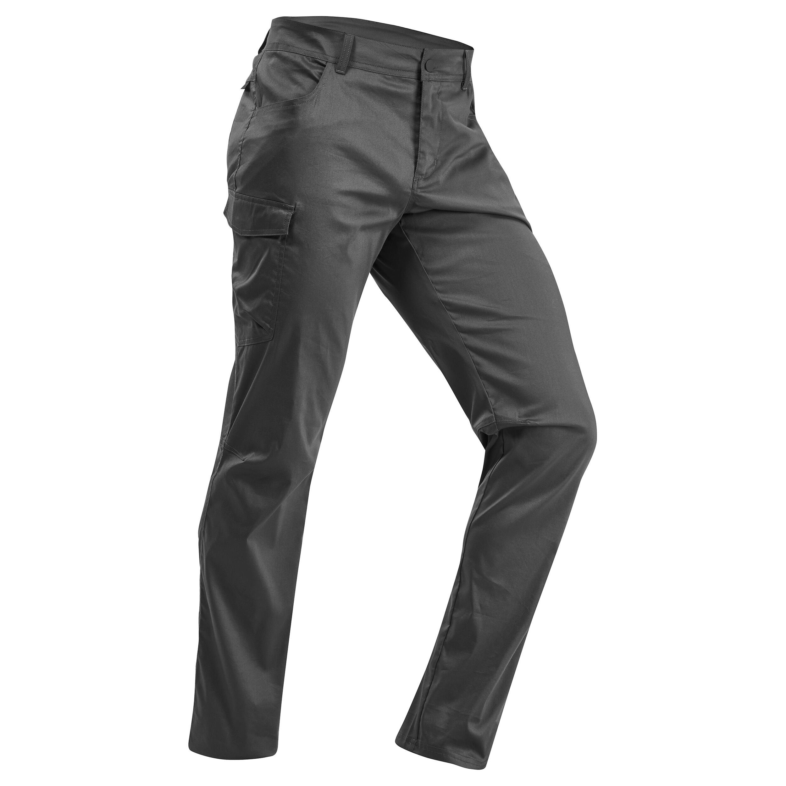 Men’s Hiking Pants - NH 500 Grey