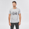 Men Hiking T-shirt NH100 Grey