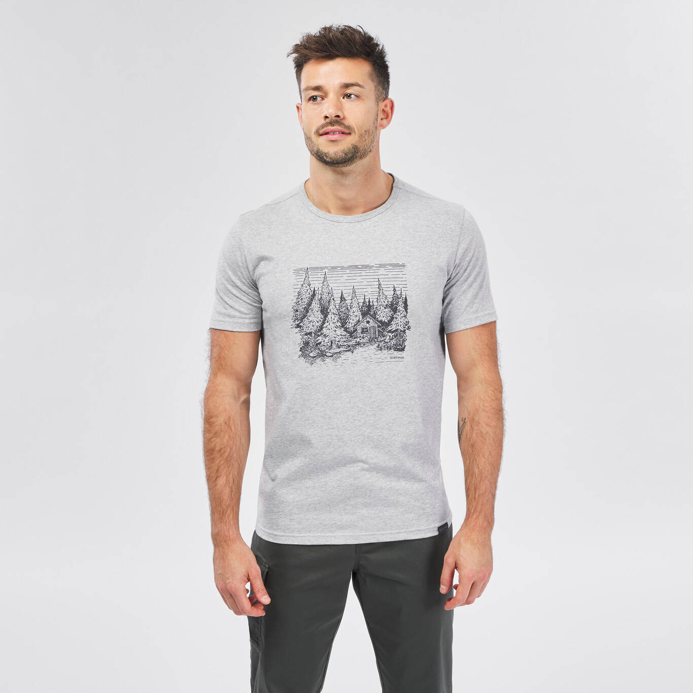 Men's Hiking T-shirt NH100