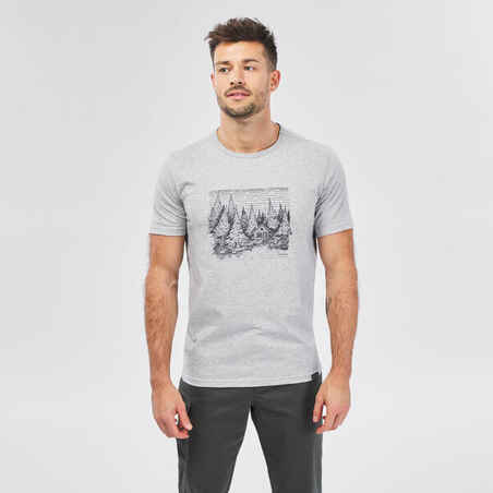 Playera de senderismo para hombre NH100