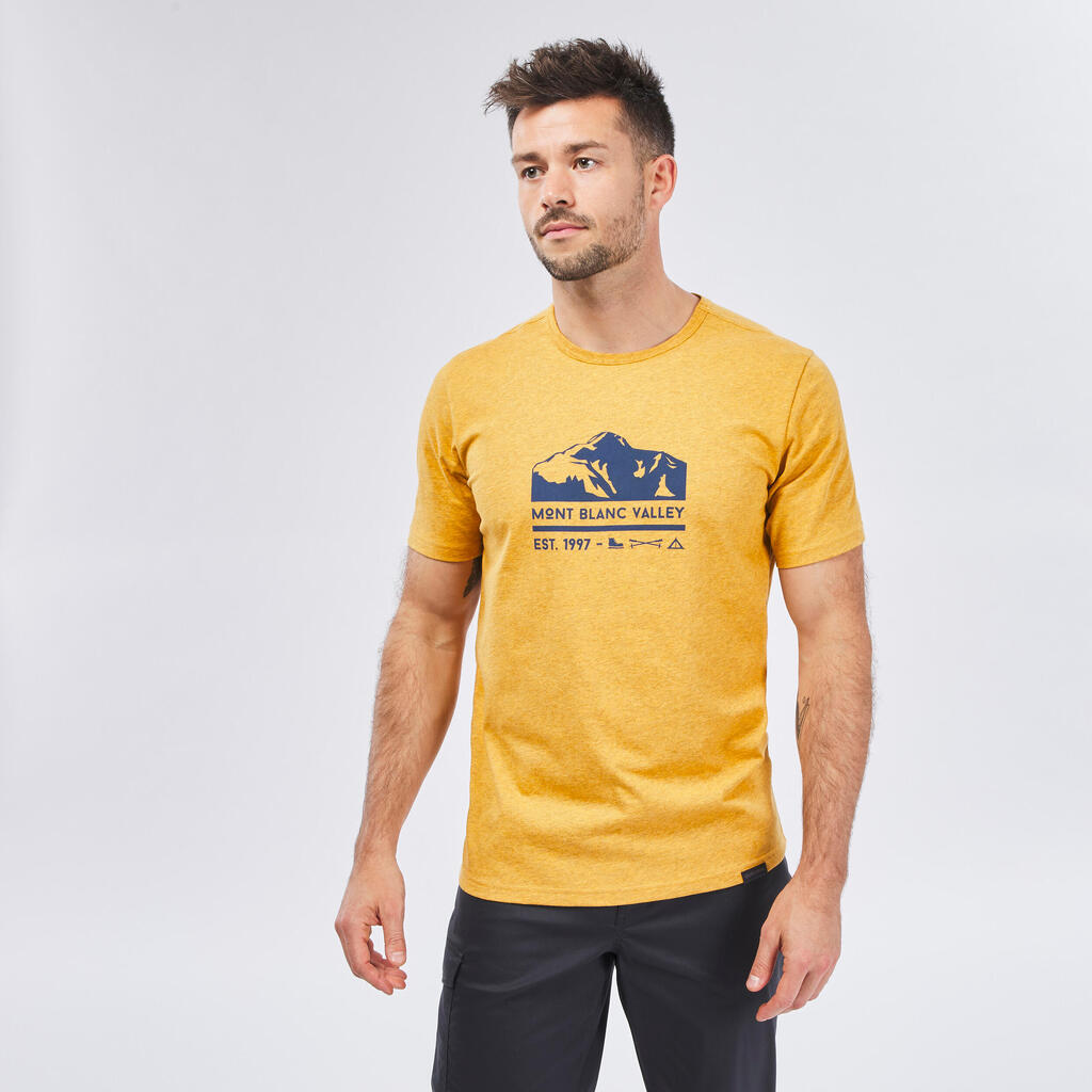 Wander-T-Shirt Naturwandern NH100 Herren 