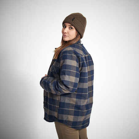 OVERSHIRT SHERPA JACKET 500 BLUE