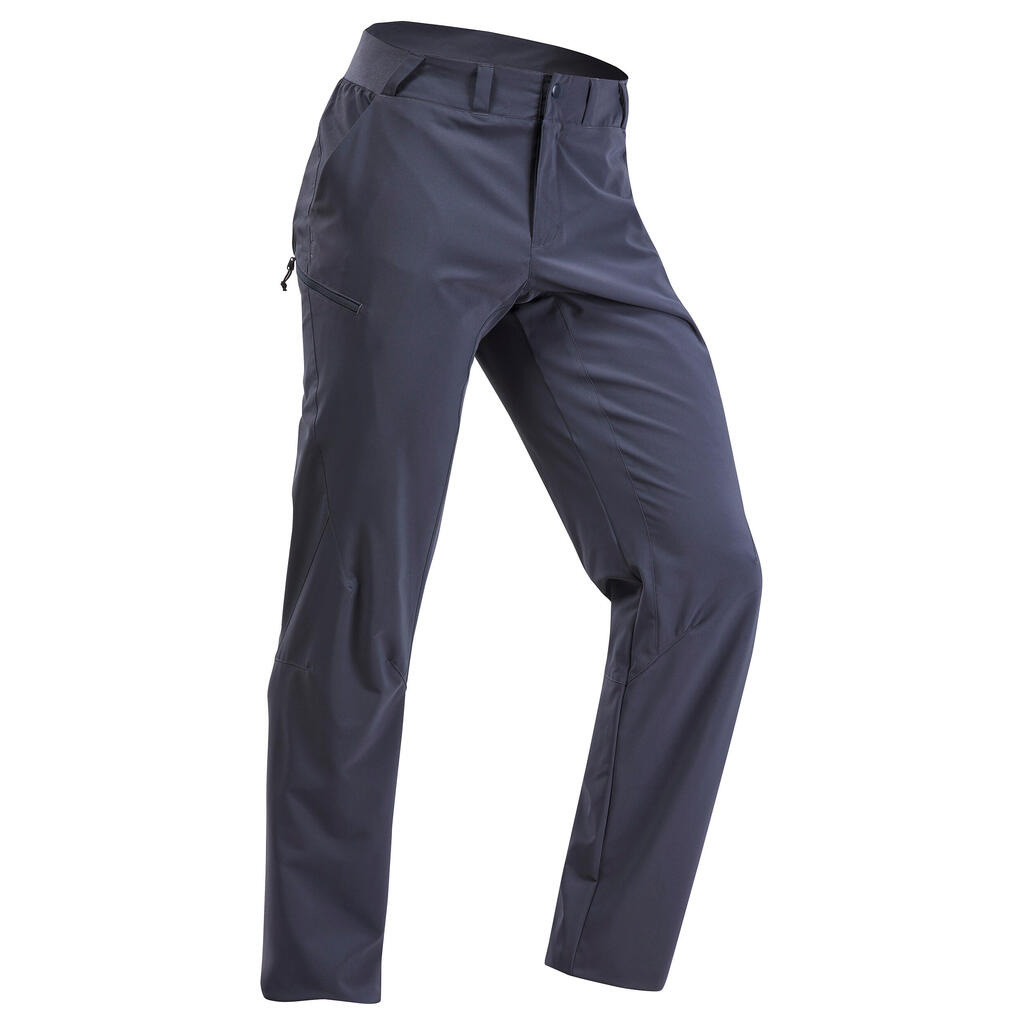 Pantalone za planinarenje MH100 muške - sive