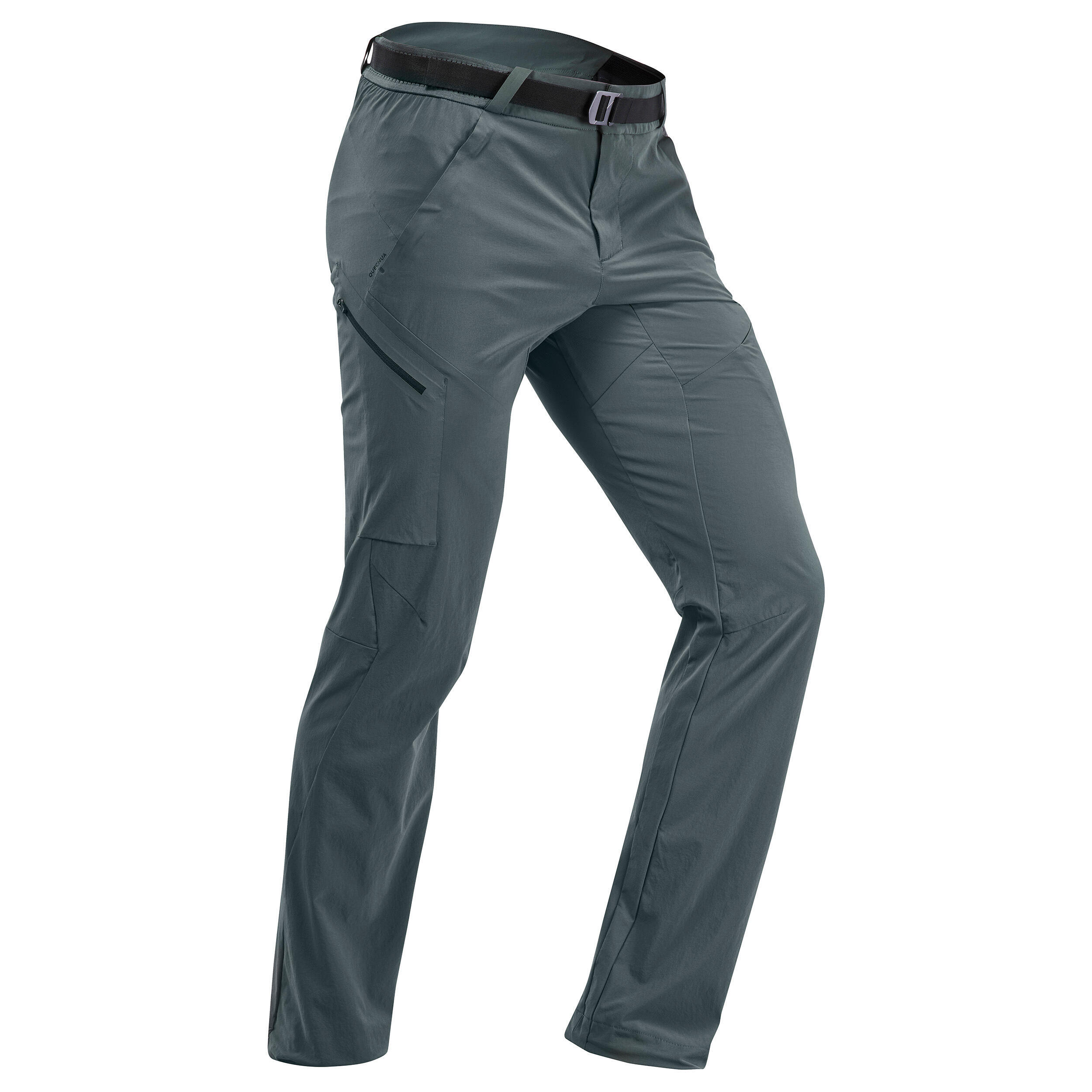 Pantaloni trekking uomo MH500 verdi QUECHUA Decathlon