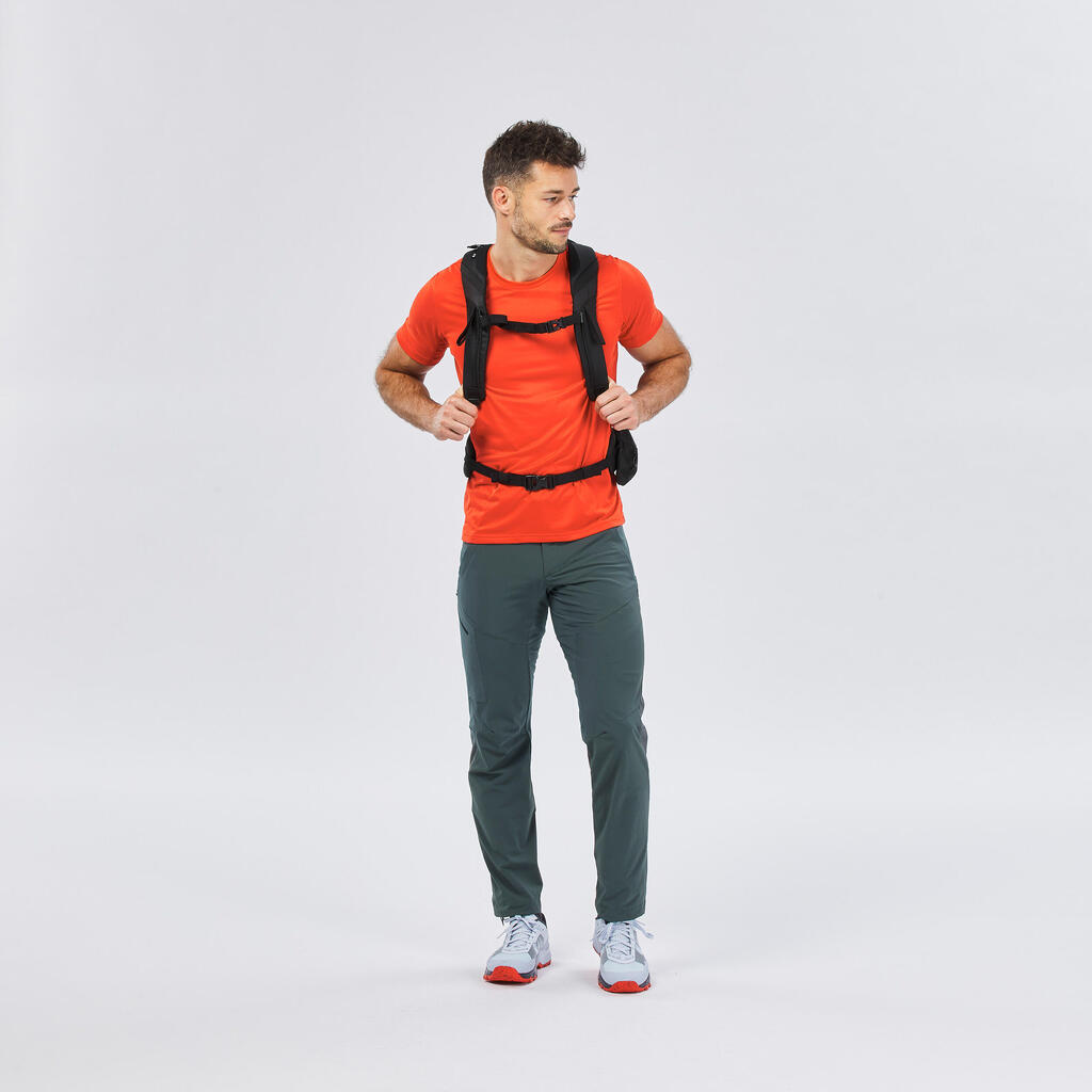Pantalone za planinarenje MH500 muške zelene