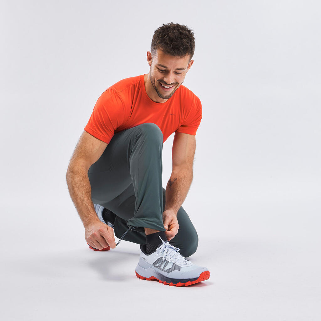 Pantalone za planinarenje MH500 muške zelene