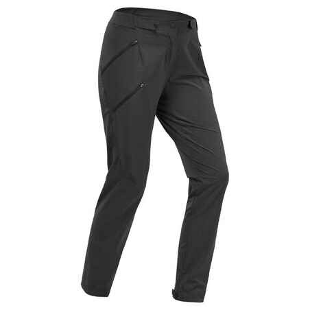casete Poderoso Permanente Pantalón de senderismo montaña - MH500 - Negro - Mujer - Decathlon
