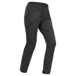 Women's Mountain Walking Trousers - MH500 - Black