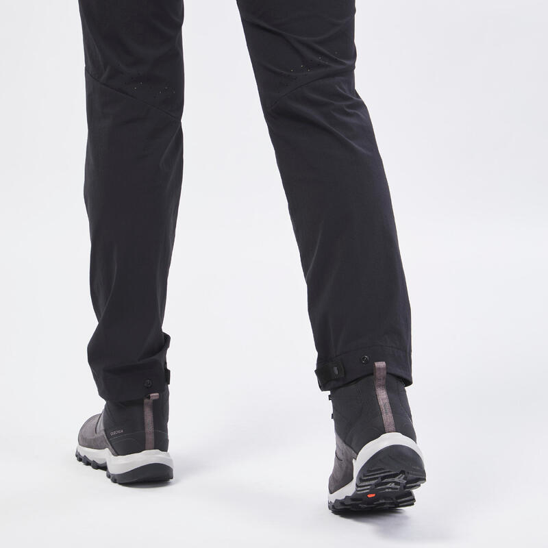 Kadın Outdoor Pantolon - Siyah - MH500