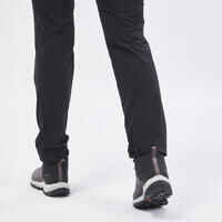 Women's Mountain Walking Trousers - MH500 - Black