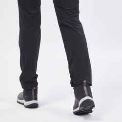 Γυναικείο παντελόνι ορεινής πεζοπορίας- MH500 - Μαύρο